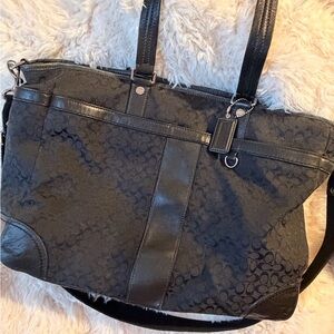 Coach signature large tote
